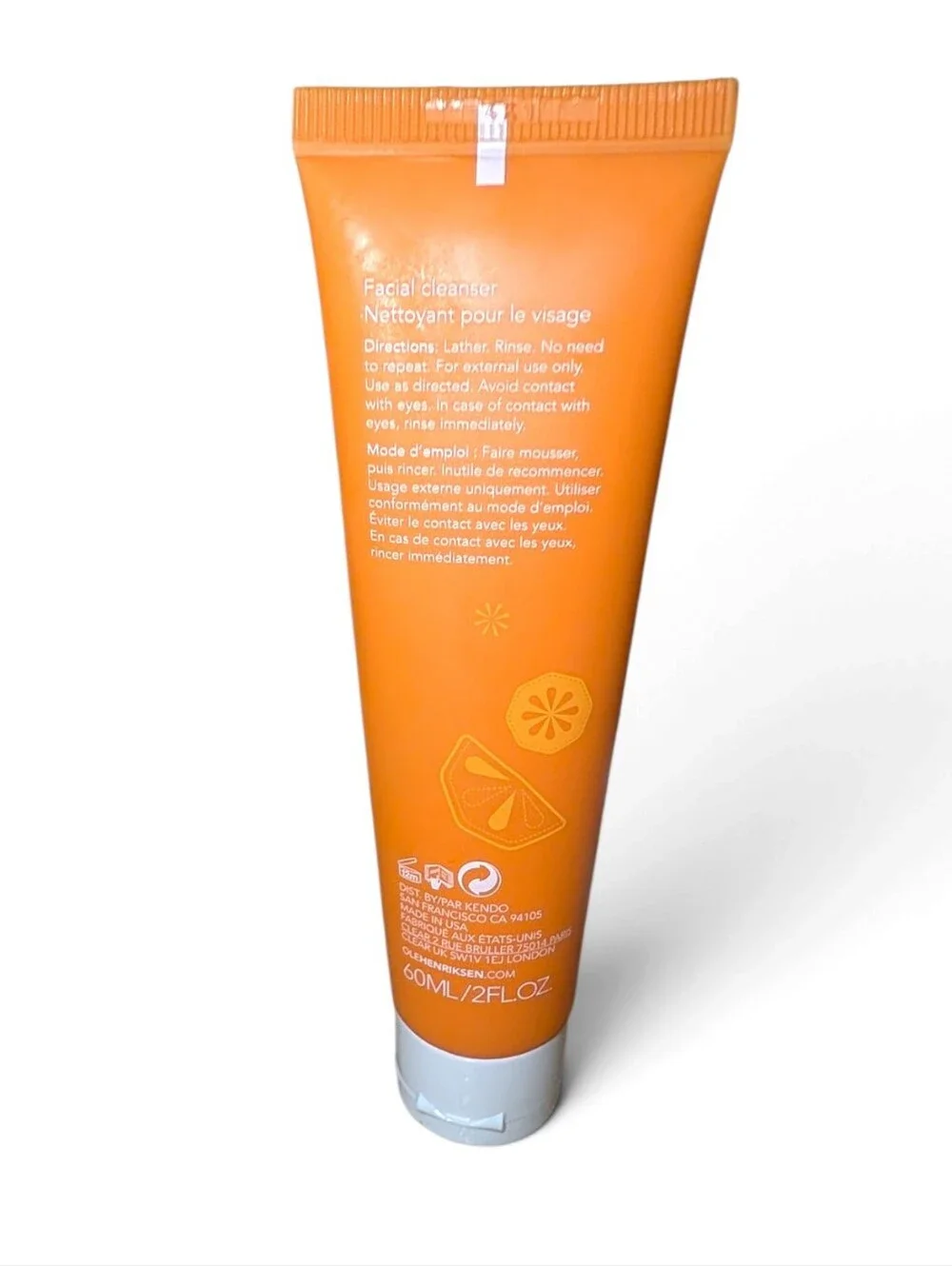 Ole Henriksen Truth Juice Daily Cleanser Face Wash Orange 2 Oz Discontinued